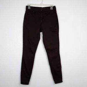Universal Thread Women's Jeans Size 2/26 REG High-Rise Jegging Skinny Maroon